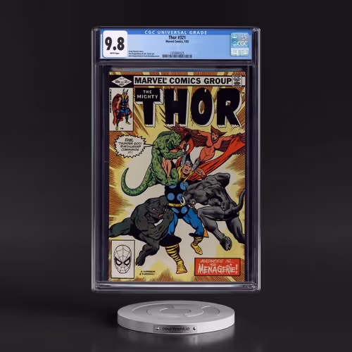 Thor #321 CGC 9.8 White Pages (Marvel Comics, 7/82) - Universal