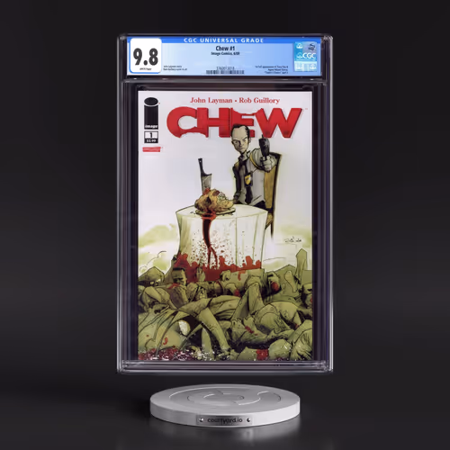 Chew #1 CGC 9.8 White Pages (Image Comics, 6/09) - Universal