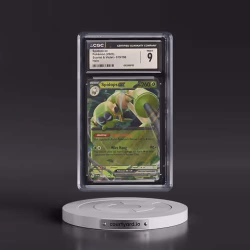 2023 Pokémon Svi EN-Scarlet & Violet #019 Spidops EX - Holo (CGC 9 MINT)