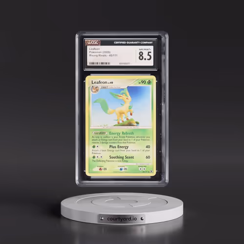 2009 Rising Rivals #45/111 Leafeon (CGC 8.5 NM-MT+)