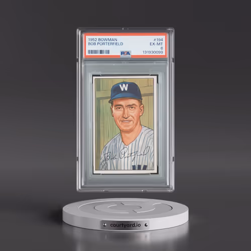 1952 Bowman #194 Bob Porterfield (PSA 6 EX-MT)