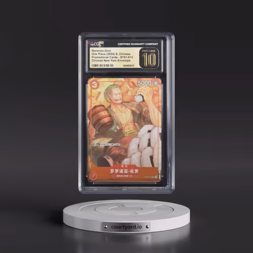 2022 Promotional Cards - Simplified Chinese #ST01-013 Roronoa Zoro - Chinese New Year Red Envelope (