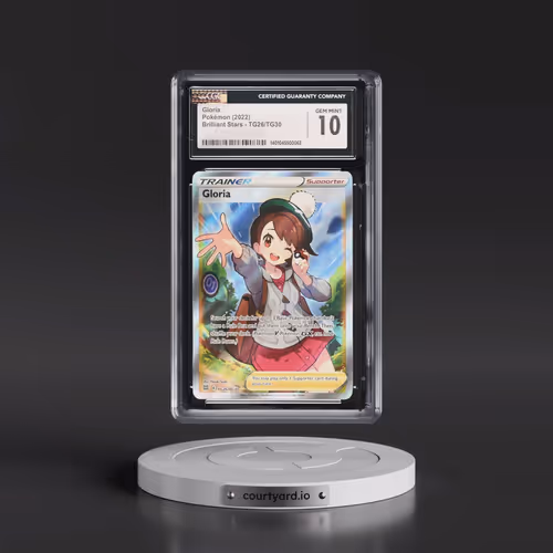 2022 Brilliant Stars #TG26/TG30 Gloria - Trainer Gallery Holo (CGC 10 GEM MINT)