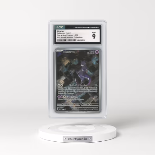 2023 Black Star Promos - Scarlet & Violet SVP EN #052 Mewtwo - 151 Ultra-Premium Collection (CGC 9 MINT)