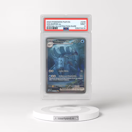 2023 Pokémon Par EN-Paradox Rift #246 Golisopod EX - Holo Special Illustration Rare (PSA 9 MINT)