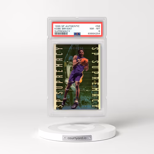 1999 SP Authentic Supremacy #S8 Kobe Bryant (PSA 8 NM-MT)
