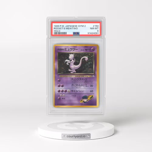 1999 Pokémon Gym 2 #150 Rocket's Mewtwo - Holo (PSA 8 NM-MT)