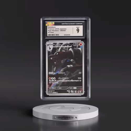 2024 Night Wanderer #066/064 Houndoom - Art Rare (CGC 9 MINT)