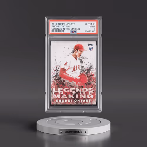 2018 Topps Update Legends in the Making #LITM-21 Shohei Ohtani (PSA 9 MINT)