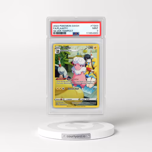 2022 Pokémon Sword & Shield Silver Tempest #TG03 Flaaffy - Full Art (PSA 9 MINT)