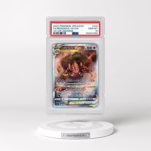 2022 Pokémon Sword & Shield Vstar Universe #233 Regigigas Vstar - Full Art (PSA 10 GEM MINT)