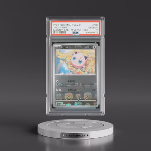 2023 Pokémon Sv2a-Pokemon 151 #039 Jigglypuff - Reverse Holo Master Ball (PSA 10 GEM MINT)