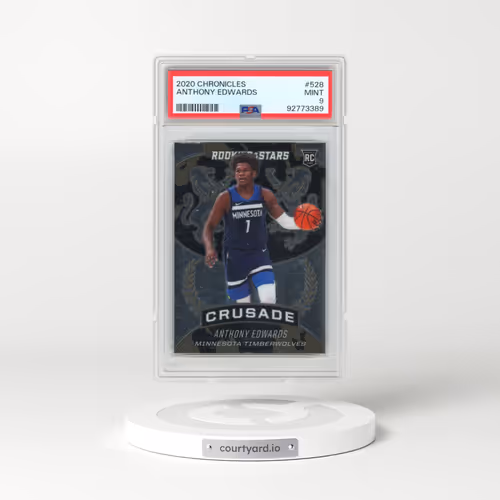 2020 Panini Chronicles #528 Anthony Edwards (PSA 9 MINT)