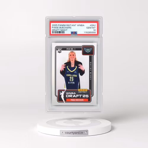 2025 Panini Instant WNBA Draft Night #DN1 Paige Bueckers (PSA 10 GEM MINT)