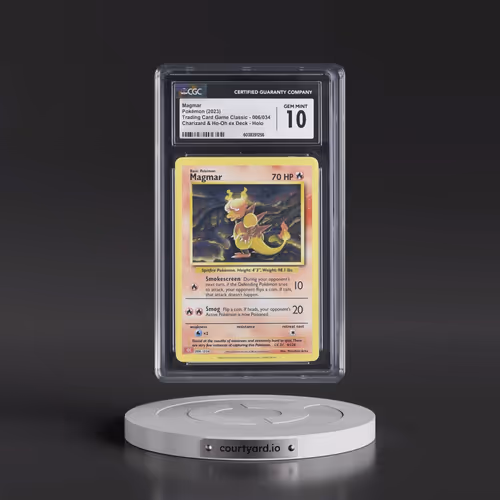 2023 Trading Card Game Classic - CLV, CLC, CLB #006/034 Magmar - Holo Charizard & Ho-Oh ex Deck - CL