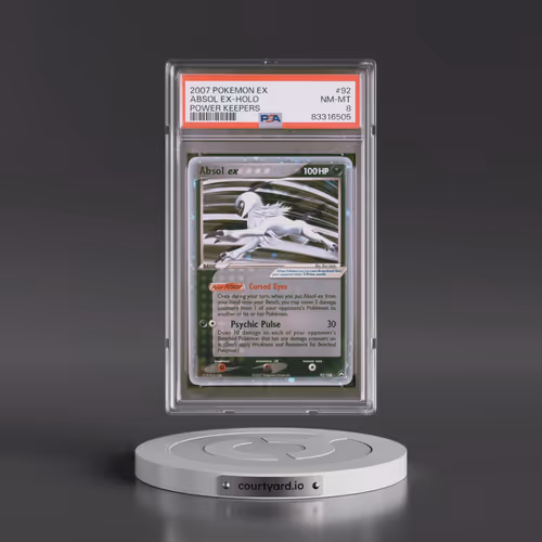 2007 Pokémon EX Power Keepers #92 Absol EX - Holo Holo (PSA 8 NM-MT)