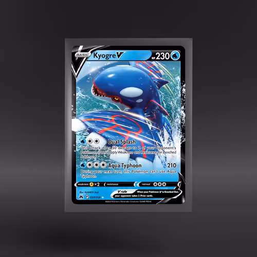 2023/01/20 Crown Zenith #037/159 Kyogre V