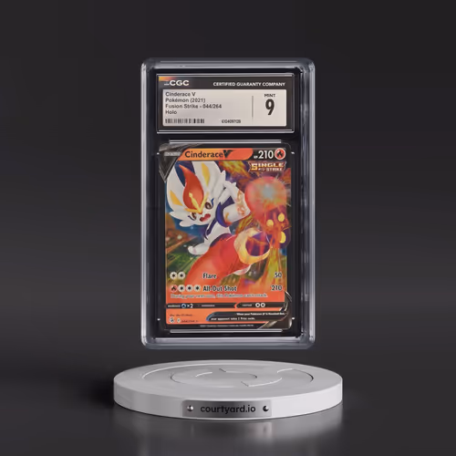 2019 Fusion Strike #044/264 Cinderace V - Holo (CGC 9 MINT)