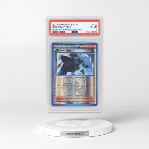 2013 Plasma Freeze #102 Shadow Triad - Holo (PSA 6 EX-MT)