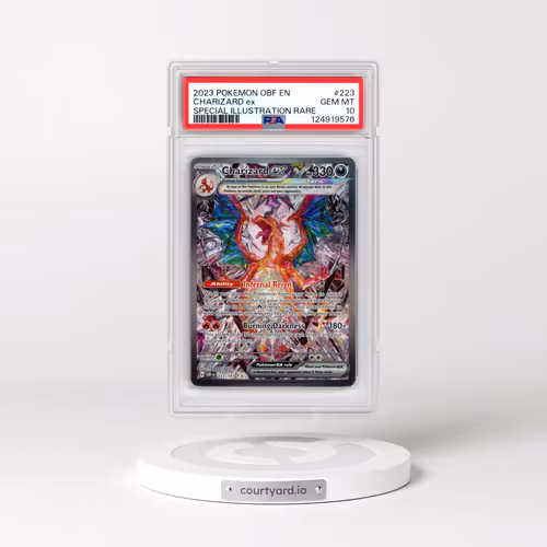 2023 Pokémon Obf EN-Obsidian Flames #223 Charizard EX - Holo Special Illustration Rare (PSA 10 GEM M