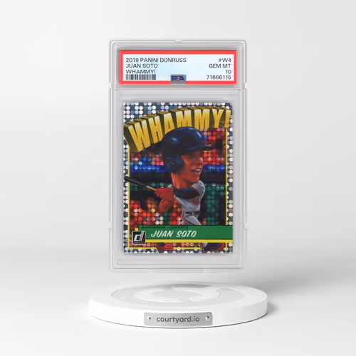 2019 Panini Donruss Whammy! #W4 Juan Soto (PSA 10 GEM MINT)