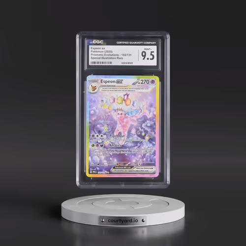 2024 Prismatic Evolutions - PRE EN #155/131 Espeon ex - Special Illustration Rare (Holo) (CGC 9.5 MI