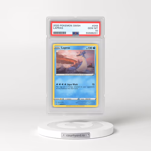 2020 Pokémon Sword & Shield #048 Lapras (PSA 10 GEM MINT)