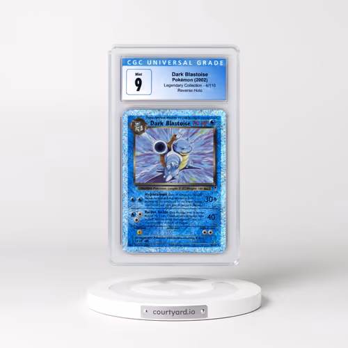 2002 Legendary Collection #4/110 Dark Blastoise - Reverse Holo (CGC 9 MINT)
