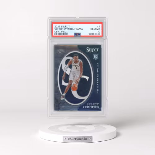 2023 Panini Select Select Certified #3 Victor Wembanyama (PSA 10 GEM MINT)