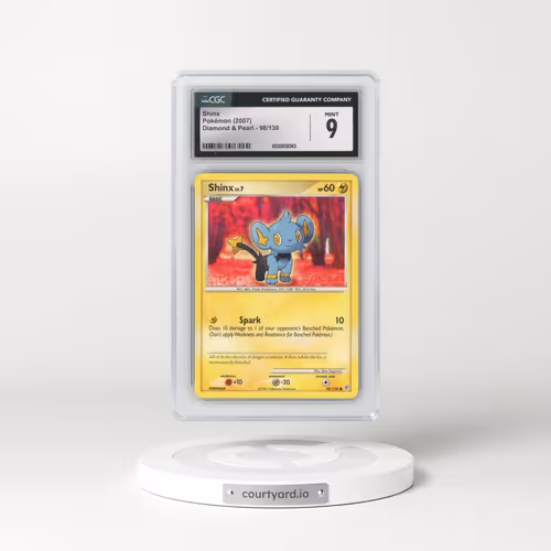 2007 Diamond & Pearl #98/130 Shinx (CGC 9 MINT)