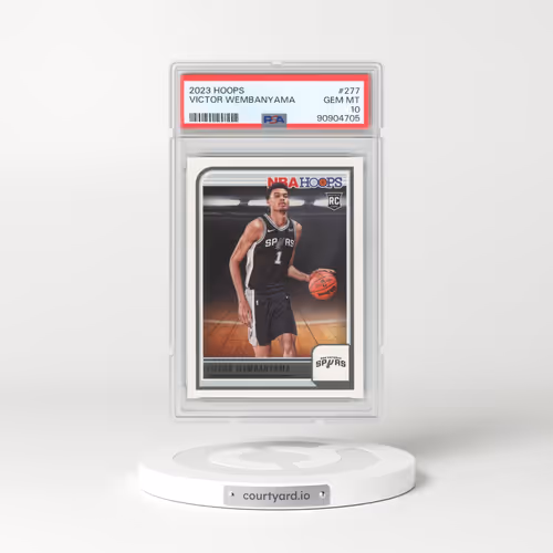 2023 Panini NBA Hoops #277 Victor Wembanyama (PSA 10 GEM MINT)