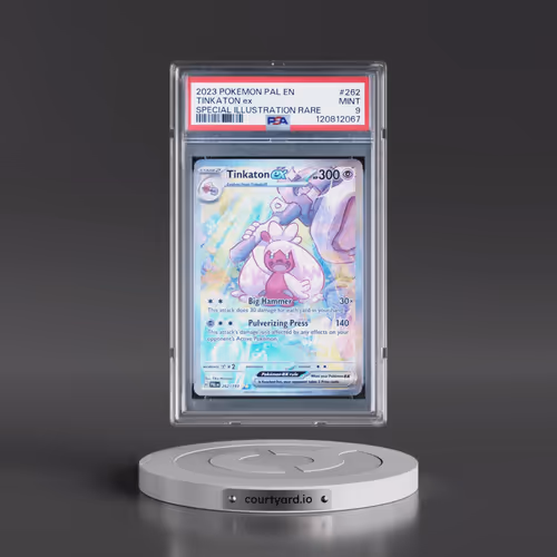 2023 Pokémon Pal EN-Paldea Evolved #262 Tinkaton EX - Holo Special Illustration Rare (PSA 9 MINT)