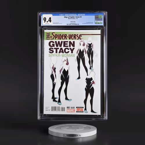Edge of Spider-Verse #2 CGC 9.4 White Pages (Marvel Comics, 1/15) - Universal Third Printing