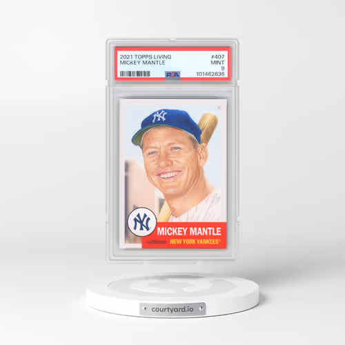 2021 Topps Living #407 Mickey Mantle (PSA 9 MINT)