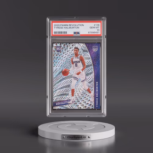 2020 Panini Revolution #116 Tyrese Haliburton (PSA 10 GEM MINT)