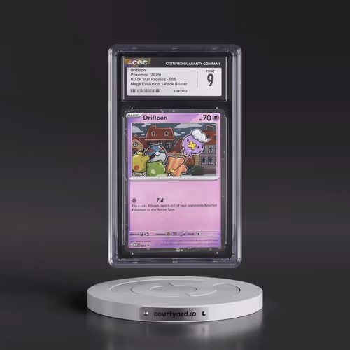 2025 Black Star Promos - Mega Evolution MEP EN #005 Drifloon - Mega Evolution 1-Pack Blister (Cosmos