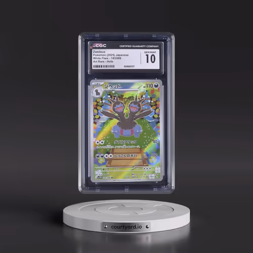 2025 White Flare - sv11W #143/086 Zweilous - Art Rare Holo (CGC 10 GEM MINT)