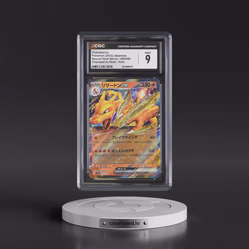2023 Venusaur/Charizard/Blastoise Spec. Set ex #009/049 Charizard ex - Charizard ex Deck Holo (CGC 9