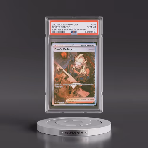 2023 Pokémon Pal EN-Paldea Evolved #265 Boss's Orders - Special Illustration Rare (PSA 10 GEM MINT)