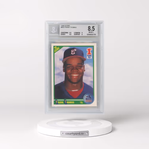 1990 Score #663 Frank Thomas (BGS 8.5 NM-MT+)