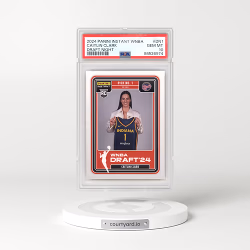 2024 Panini Instant WNBA Draft Night #DN1 Caitlin Clark (PSA 10 GEM MINT)