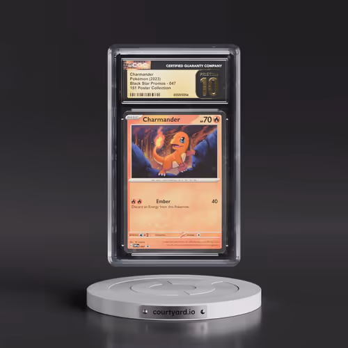 2023 Black Star Promos - Scarlet & Violet SVP EN #047 Charmander - 151 Poster Collection (Cosmos Hol
