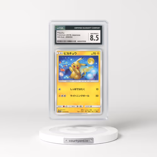 2019 Japanese GG End #9 Pikachu (CGC 8.5 NM-MT+)
