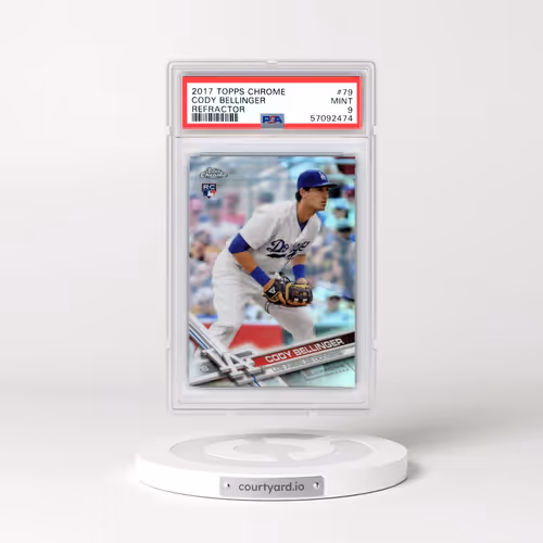 2017 Topps Chrome #79 Cody Bellinger - Refractor (PSA 9 MINT)