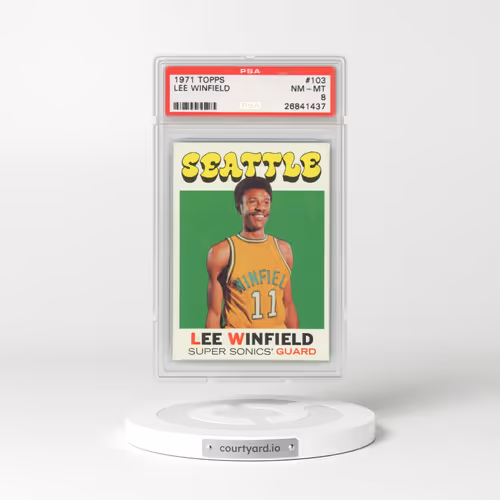 1971 Topps #103 Lee Winfield (PSA 8 NM-MT)