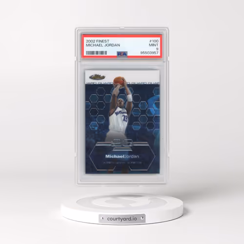 2002 Finest #100 Michael Jordan (PSA 9 MINT)