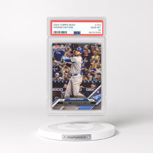 2024 Topps Now #722 Shohei Ohtani (PSA 10 GEM MINT)
