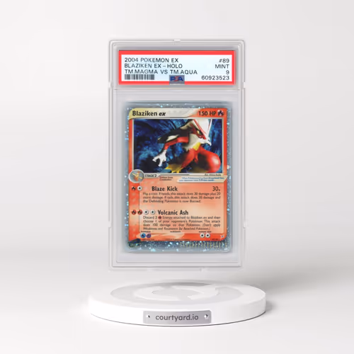 2004 Pokémon EX Team Magma VS Team Aqua #89 Blaziken EX - Holo Holo (PSA 9 MINT)