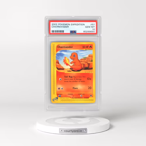 2002 Pokémon Expedition #97 Charmander (PSA 10 GEM MINT)
