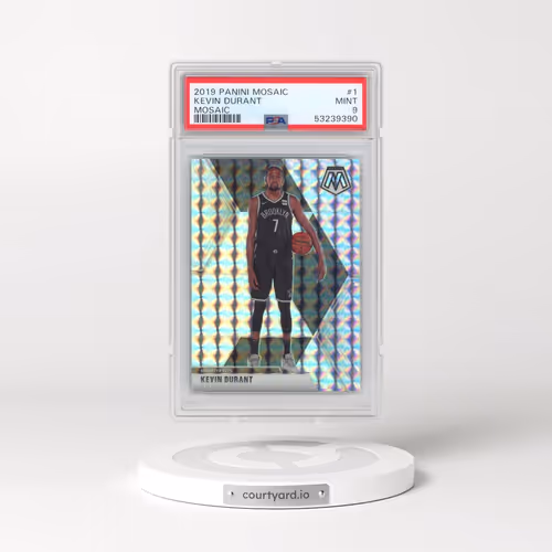 2019 Panini Mosaic #1 Kevin Durant - Mosaic (PSA 9 MINT)